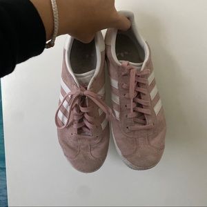Pink Adidas Gazelle
